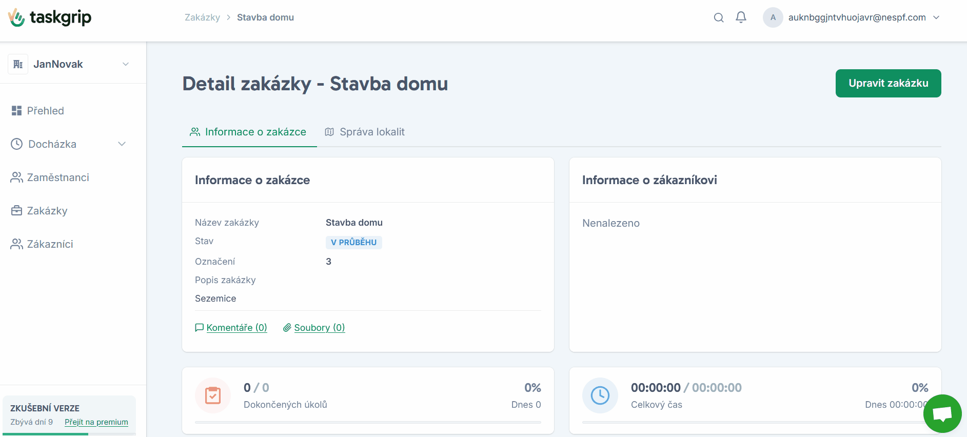 Zakázky, úkoly a zákazníci – obrázek 3